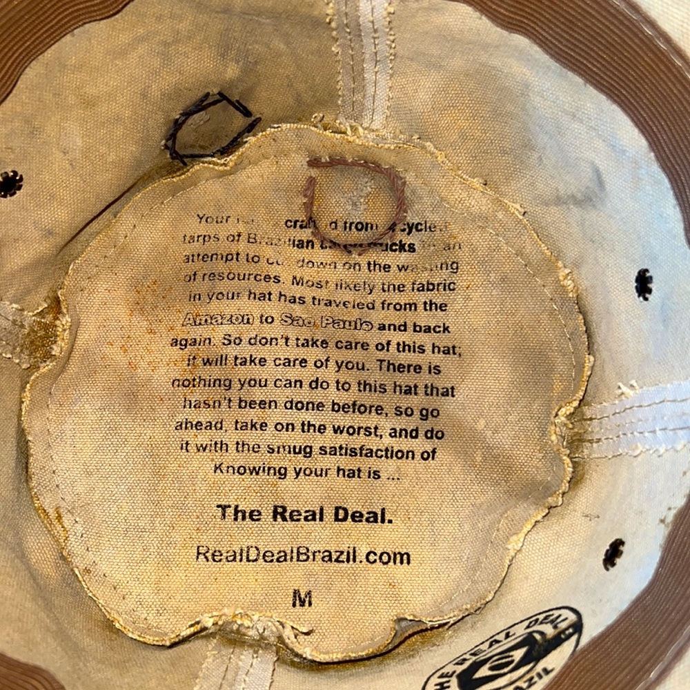 The Real Deal Brazilian Tarp Hat View 4